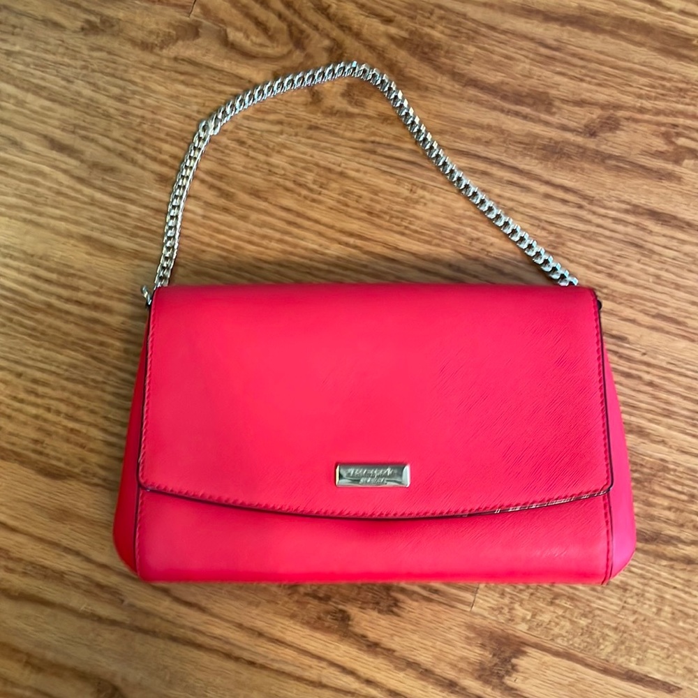 Kate Spade barely used red purse with two straps